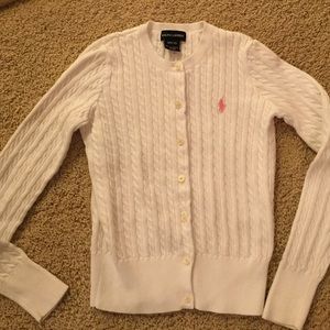 Girls Polo Cardigan