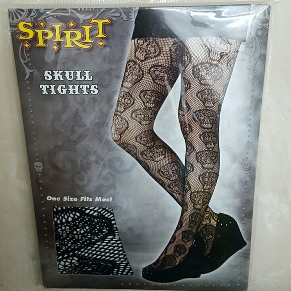 Skull tights