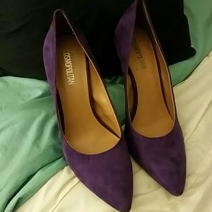 Cosmopolitan Purple Pointed Toe Heels