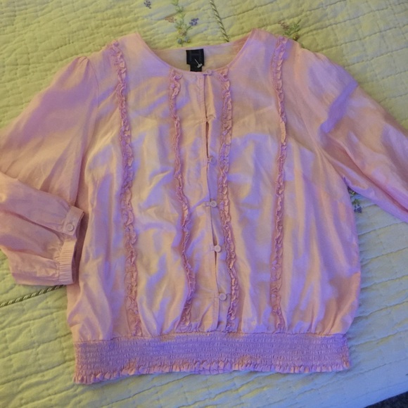 Beautiful blush colored blouse