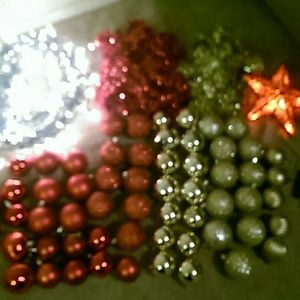 Christmas tree ornaments decorations topper