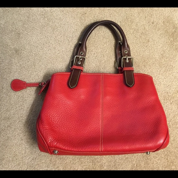 Dooney and Bourke Red Leather Purse