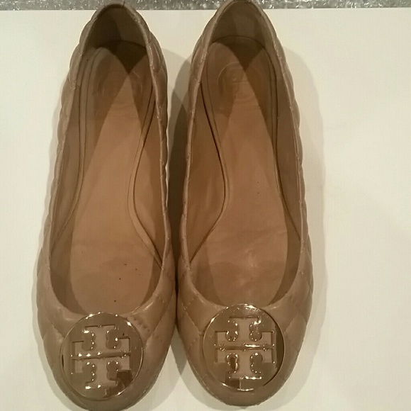 Tory Burch Quilted flats