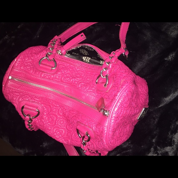 Hot pink purse