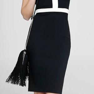 Fringed Hard Case Clutch.