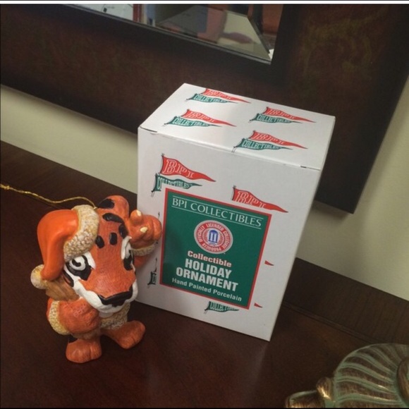 Clemson Porcelain ornaments set of 24