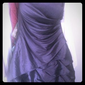 Dark Purple above the knee dress