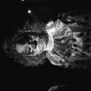 Scary Halloween clown costume