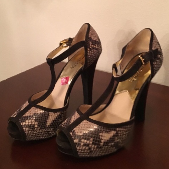 Michael Kors Peep Toe Heel