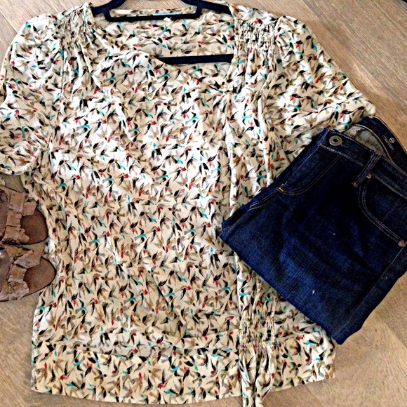 Anthropologie LeifNotes Blouse- New