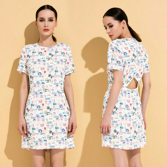 🌟24 Hrs Sale🌟 Postmark print dress