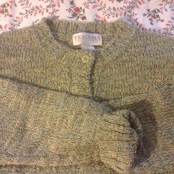 Tehama Button Crew Cardigan Sweater - Picture 1 of 4