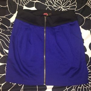 Blue and Blacks Skirt