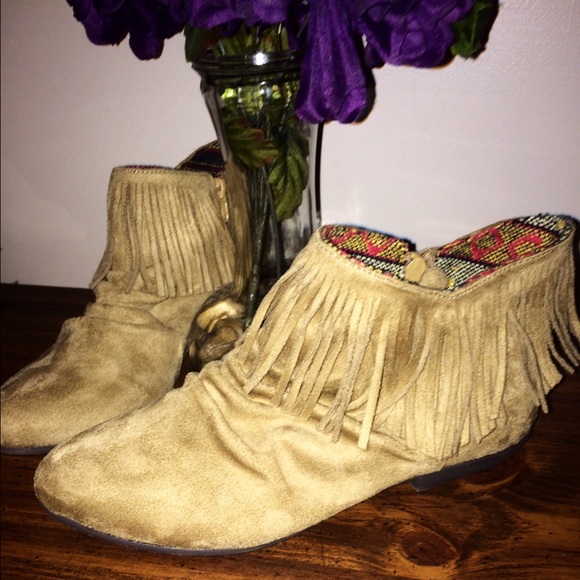 Fringe Booties