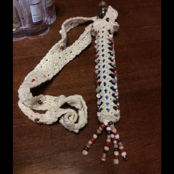 ONLY ONE! HANDMADE BOHO VAPOR NECKLACE - Picture 2 of 2