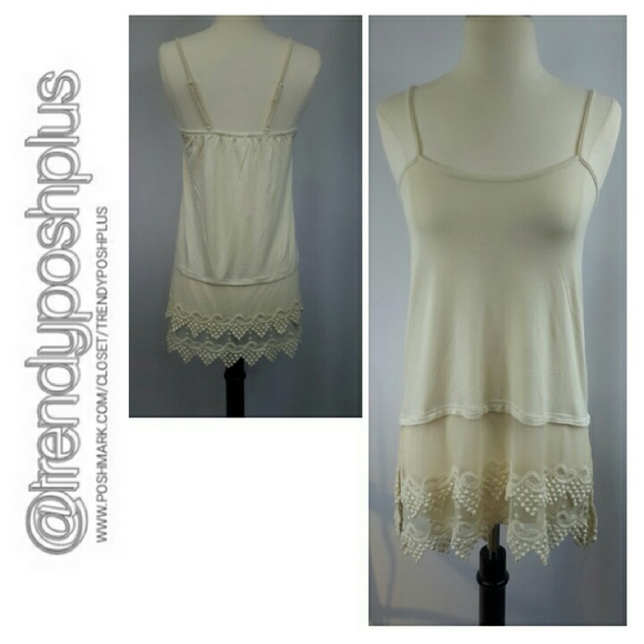 Tops - Cream - Trendy Top Extenders