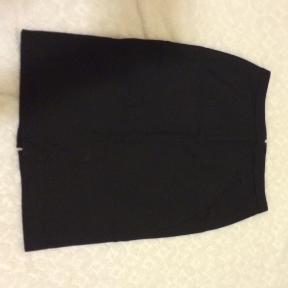 LOFT Black Skirt
