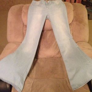 Super soft stretchy flare jeans
