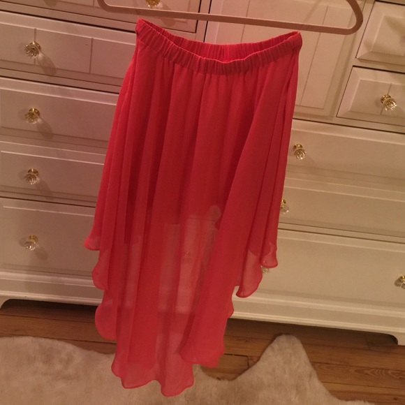 necessary clothing high low skirt - Picture 2 of 3