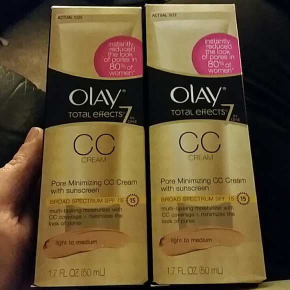 ONE (1) Olay total effects CC cream
