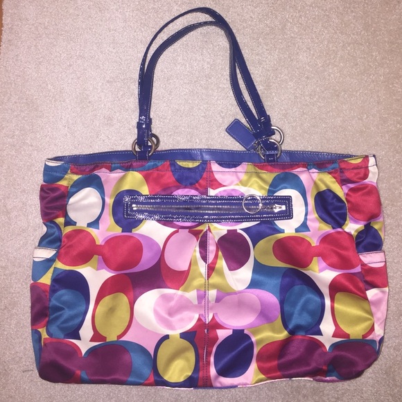 Coach Handbags - Colored C Coach tote