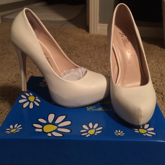 White heels