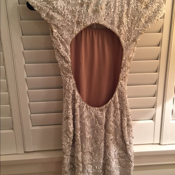 White sequin dress! - Picture 4 of 4