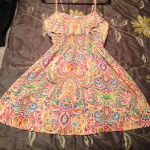 Beautiful paisley colorful Cotton On dress