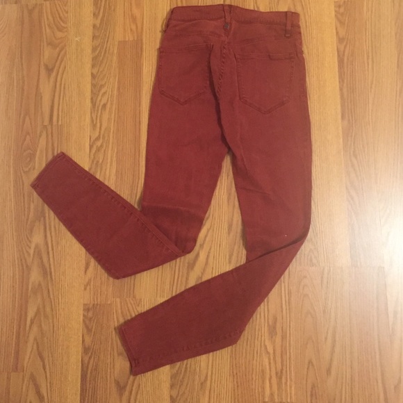 Dark Red Marc By Marc Jacobs Jean Skinny jeans - Picture 2 of 4