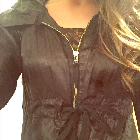 Kensie black metallic jacket