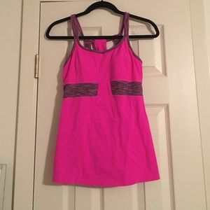 Bright Pink Athleta Yoga Top!