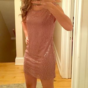 Sequins holiday dress