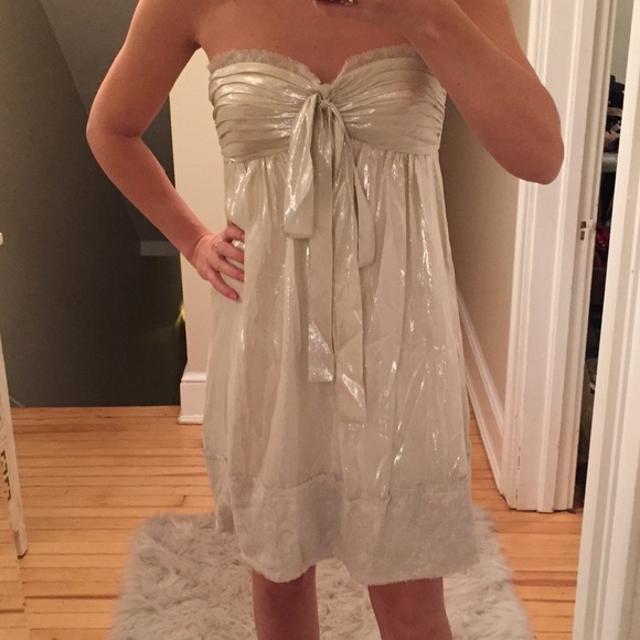 NWOT BCBG shimmer dress