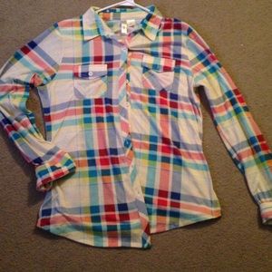Long sleeve button up shirt