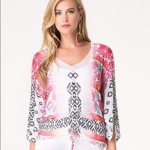 Beautiful woven pattern Kaftan from Bebe