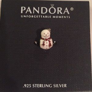 Pandora snowman charm