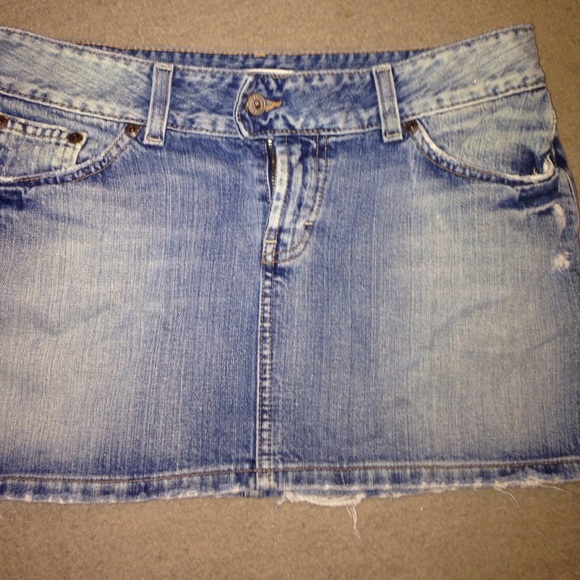 Jean skirt