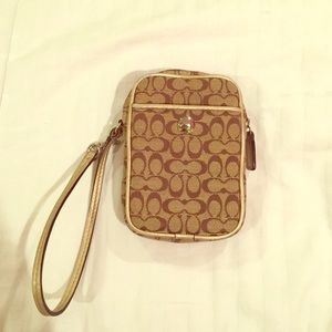 Coach wristlet