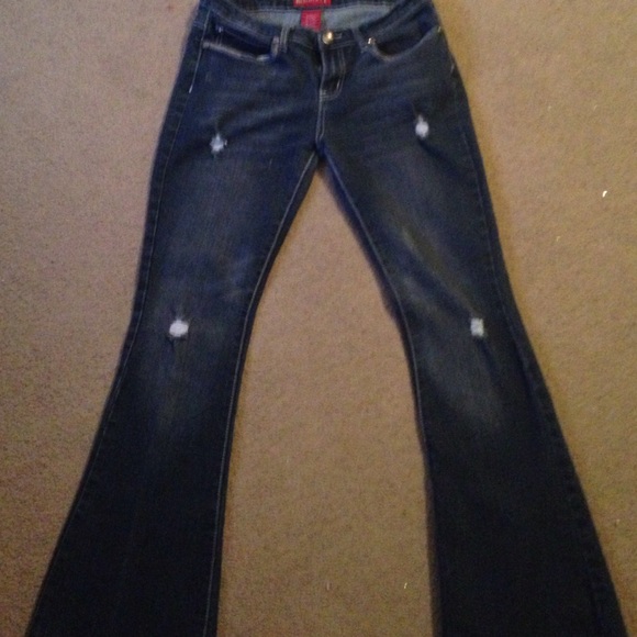 Dark blue pants