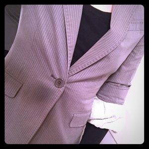 BCBG pinstripe blazer