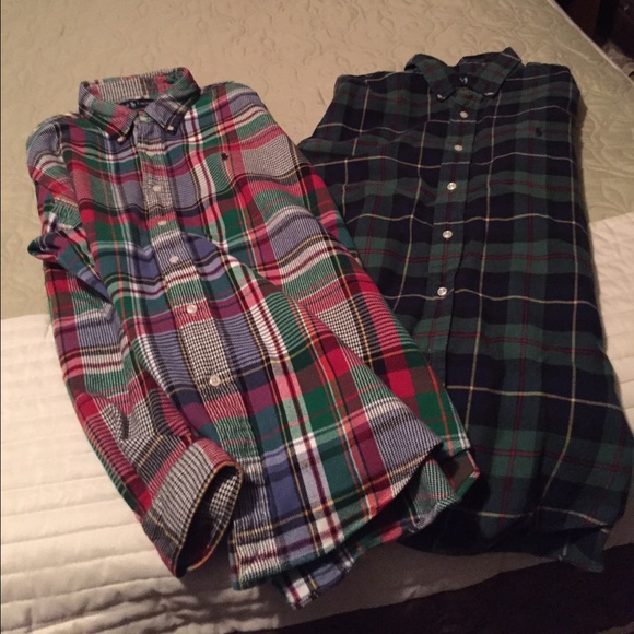 Reserved for sale Two men's XL shirts