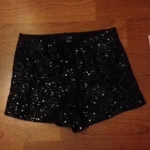 Forever 21 Sequined short shorts