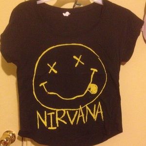 Black Nirvana shirt
