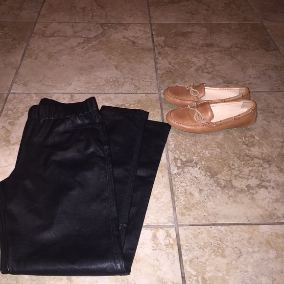 Women's leather pants