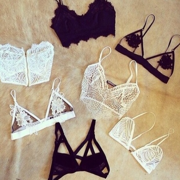 ISO LACE BRALETTES