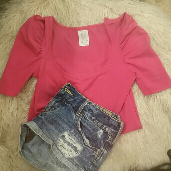 Zara pink lovely darling shirt
