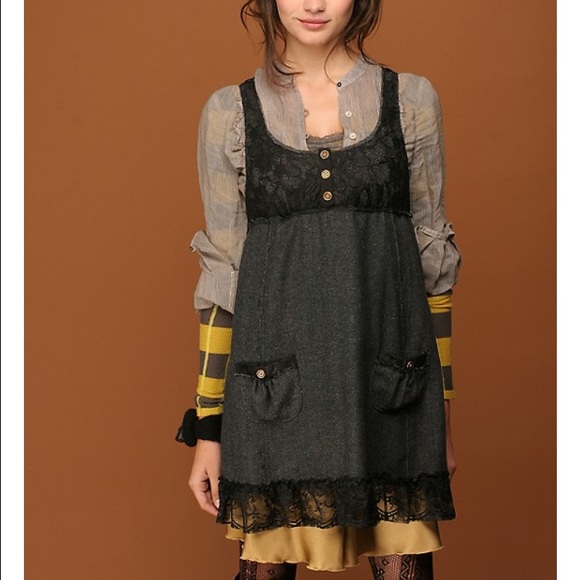Free People lace herringbone jumper