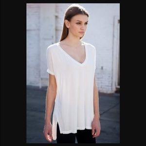 Brandy Melville white Milan top