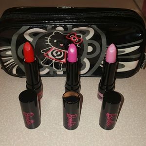 Mac Hello Kitty bag & Barbie Forever21 lipsticks!!