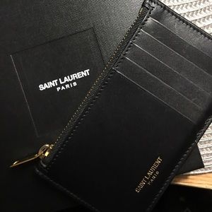 Saint Laurent card holder